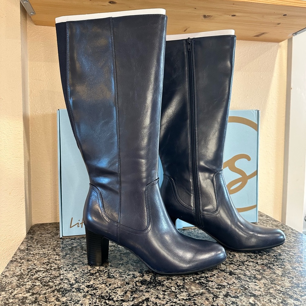 Life Stride Women's Navy Boots